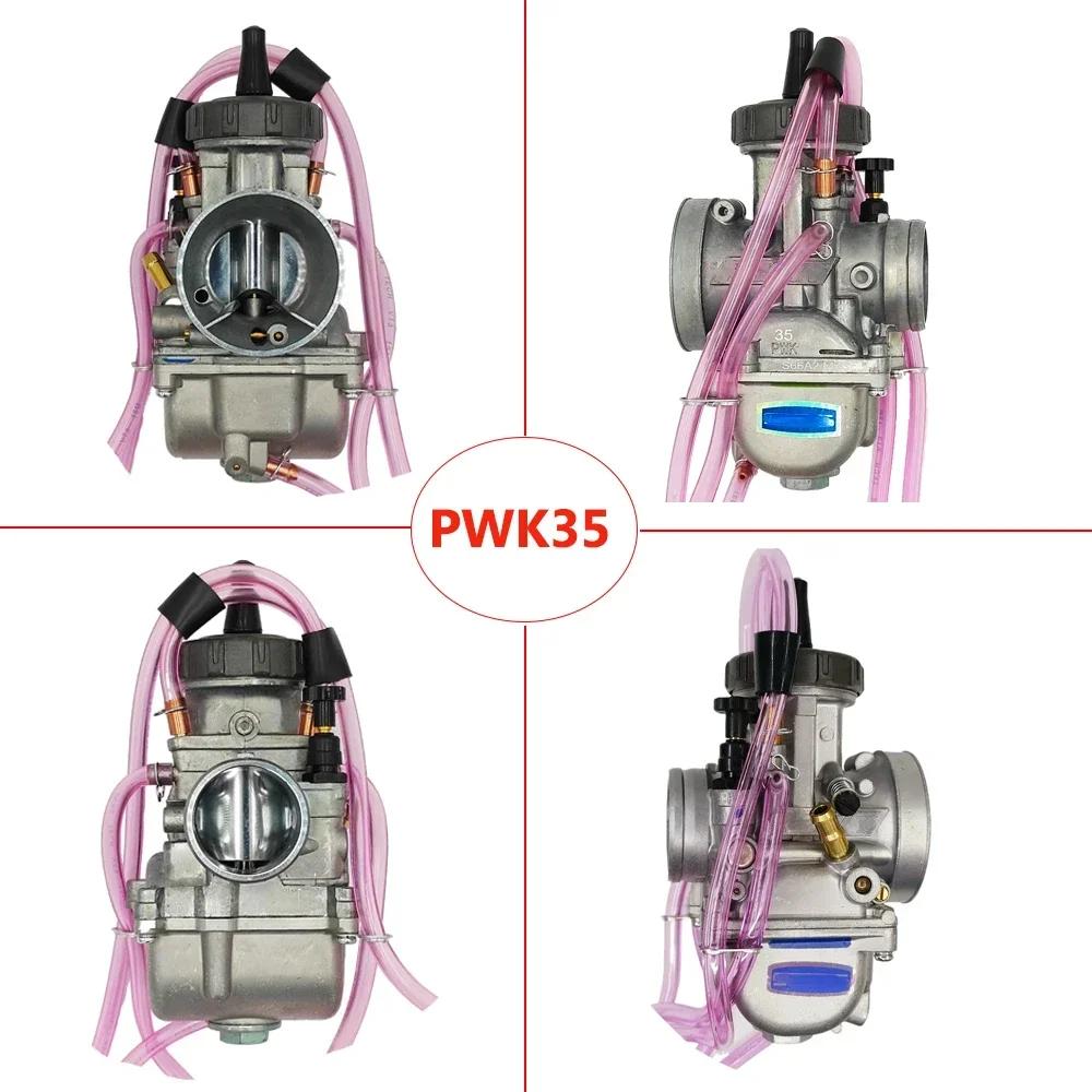 Карбюратор PWK 33 34 35 36 38 40 42 мм для KEIHIN PWK TRX250R 200cc-650cc 2-тактный 4-тактный Мотоцикл Квадроцикл Багги Питбайк Скутер Мотокросс