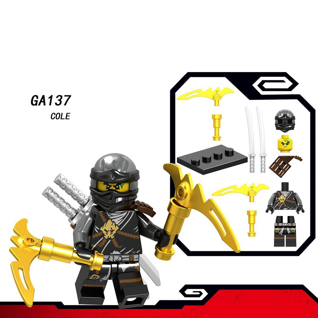 Фильм Экшн Мини-фигурки Фигурки Строительные блоки Кирпичи Модель День рождения Детский день Подарки для детей Мальчиков