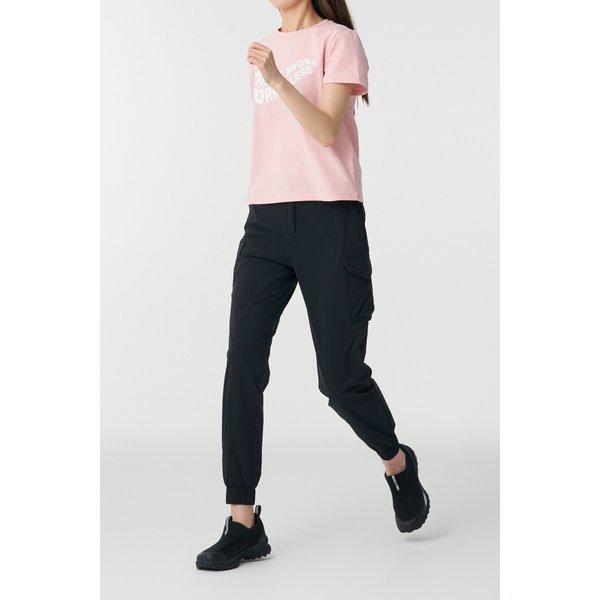 Женские брюки-джоггеры с карманами Kolon Sports Черные Tvpnm25552blk