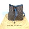 Louis Vuitton M43569 Сумка-ведро Monogram Neonoe Наплечная сумка Коричневый x синий