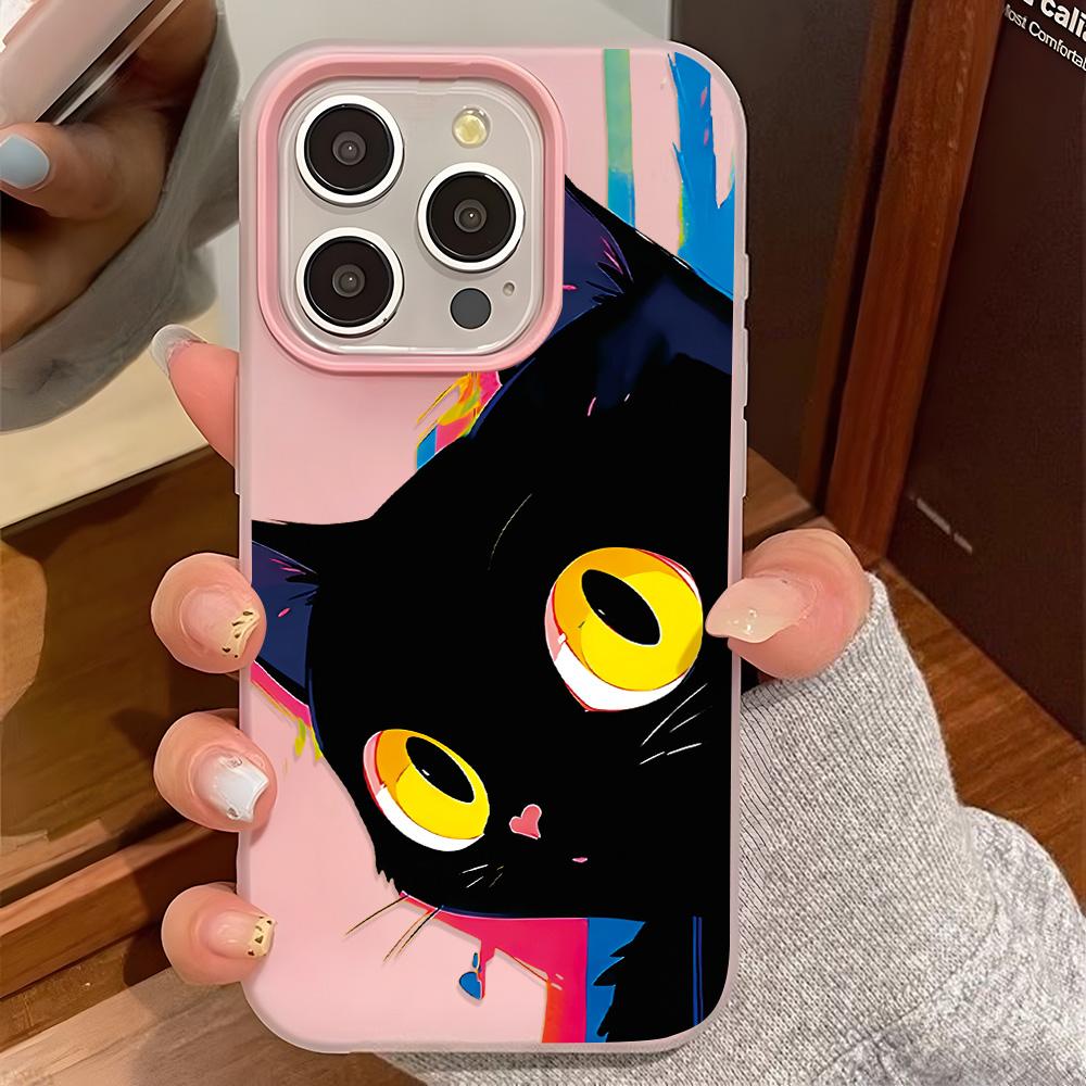 Расписной чехол для телефона для iPhone 15 11 13 14 для 15 16 Pro Max 12 13 16 Pro Милый Модный Смешной Чехол для телефона со шнурком Последние Рекомендации по самым продаваемым товарам