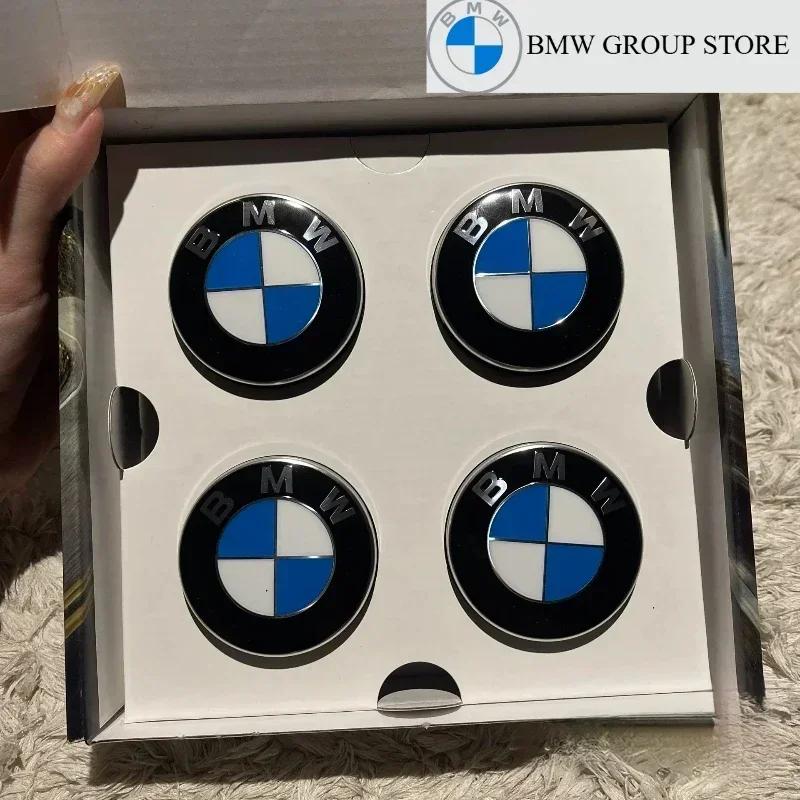 GGI BMW E90 E91 E92 E93 F30 F10 F11 F04 E84 E83 F25 E70 F15 E72 F16 M2 M3 M5 M6 BMW GROUP 4Pcs 68MM Floating Wheel Center Caps PO2