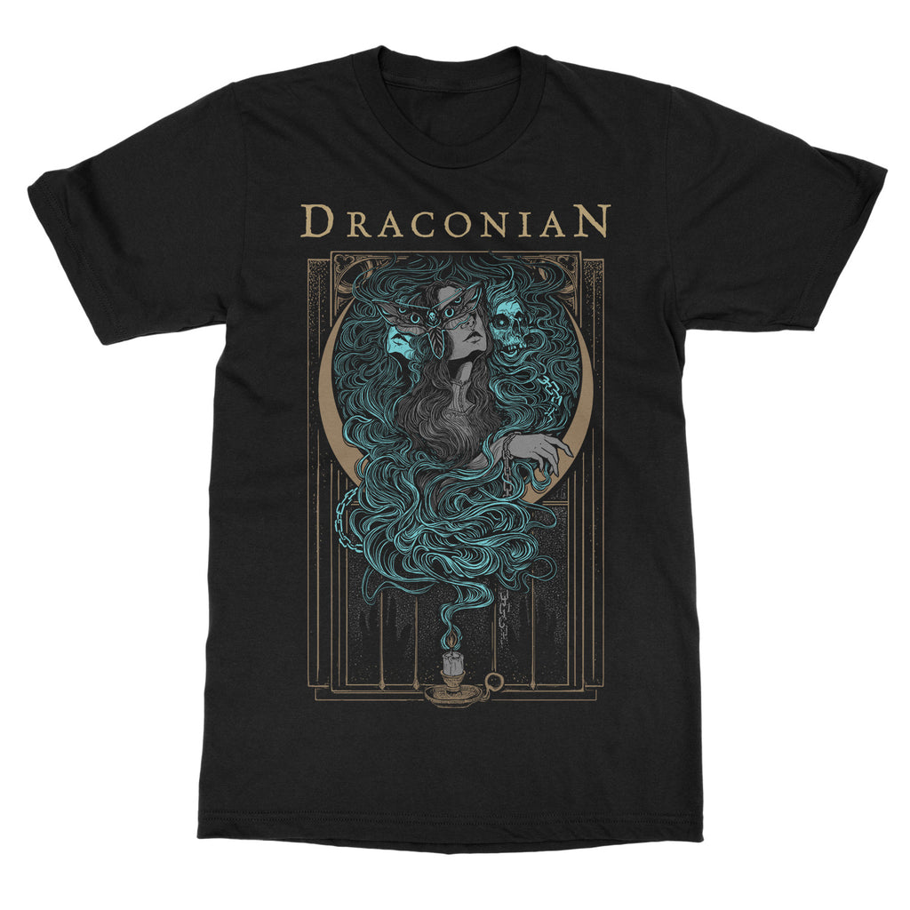 Редкая хлопковая футболка с графикой группы DRACONIAN, унисекс, летняя, с коротким рукавом, модный бренд, футболка, роскошная, повседневная, винтажная, ретро, топы
