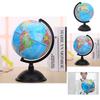 Vibrant Blue Pvc Globe 14.16cm High Definition Earth Model For Classroom Learning In English And Chinese