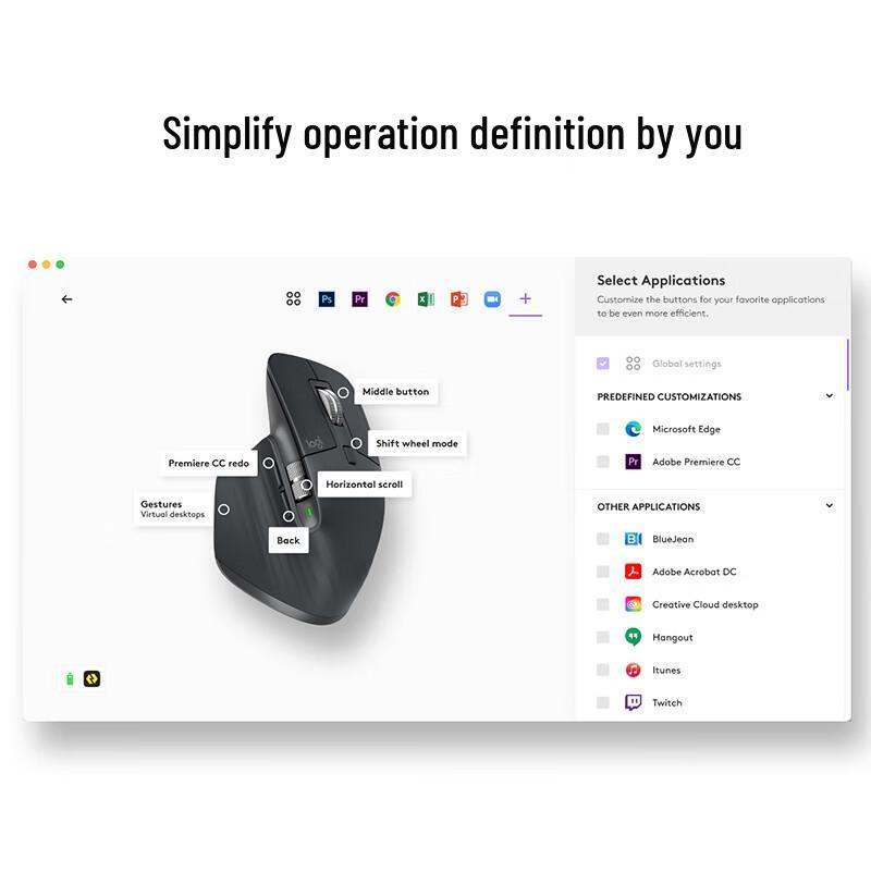 Logitech MX Master 3S Wireless Ergonomic Mouse