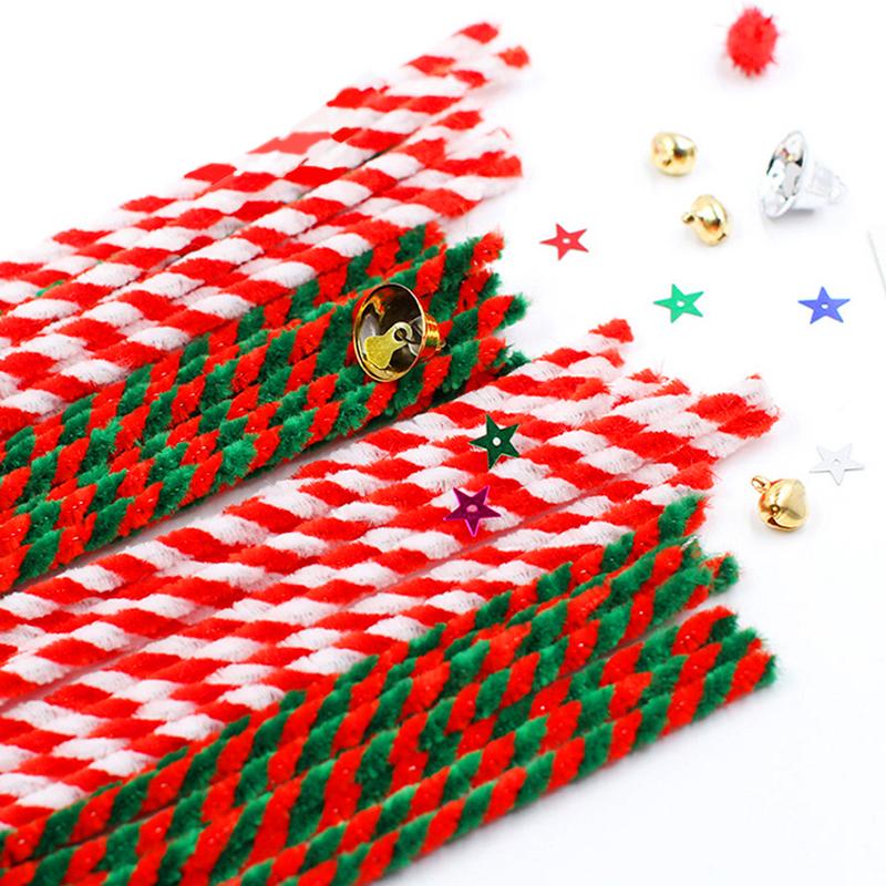 50 шт. DIY рождественские скрученные шерстяные полоски развивающие игрушки материалы ручной работы детские игрушки