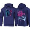 Arcane Hoodie Men Anime Jinx Hoodies Autumn Высококачественная флисовая толстовка Street Hoody Гибкая мужская одежда Oversize Толстовки и свитшоты мужские