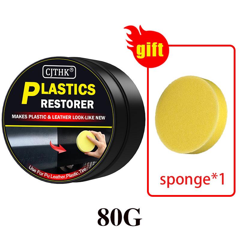 Car Plastic Restorer Back To Black Gloss Car Cleaning Products Plastic Leather Restore Auto Polish And Repair Coating Renovator