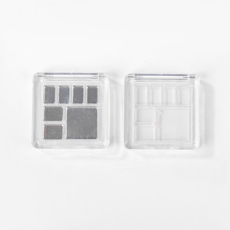 Empty Eyeshadow Box Makeup Lipstick Blush Container Blusher Pan Case Diy Eye Shadow Tray Refillable Tray Pans Pigment Pressed