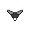 Obsessive - Стринги Открытые Latinesa - Черный M/L