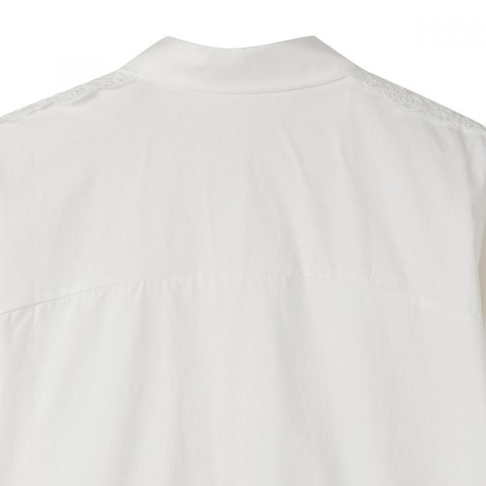 Ggpx Shoulder Lace Detail Shirt  Gq2sh048f 