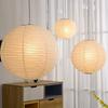 1PC Round Rice Paper Japanese Paper Art Lampshade Lantern Ball Spherical Lampshade Artistic 30/40cm