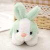 Милые плюшевые игрушки-кролики, плюшевые игрушки-зайчики, подвеска для сумки, детская игрушка для девочек, подарки на день рождения, мини-плюшевая кукла-животное, брелок для ключей