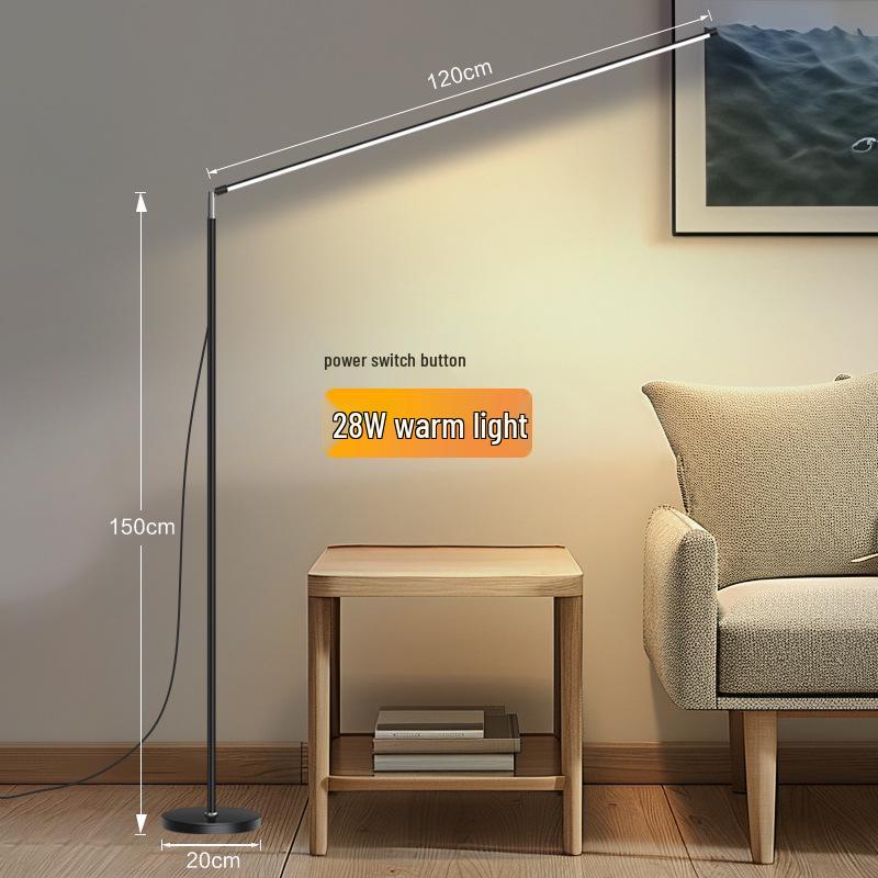 Super Bright T98 LED Floor Lamp for Living Room, Bedroom, or Study - Eye Protection and Ambient Lighting.