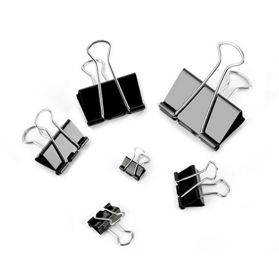 12/24/48/40/60 шт. различные характеристики зажимы для документов хорошая эластичность длинный хвост черные зажимы для документов офис