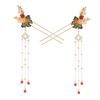 Bridal Tassel Jewelry Hanfu Women Antique Chinese Hair Accessory Set Hairpin Hair Stick Hair Comb