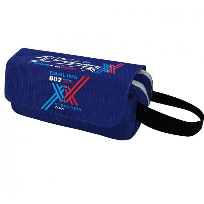 Anime Darling In Franxx Zero Two Pencil Case Large Capacity Multifunctional Student Stationery Pouch
