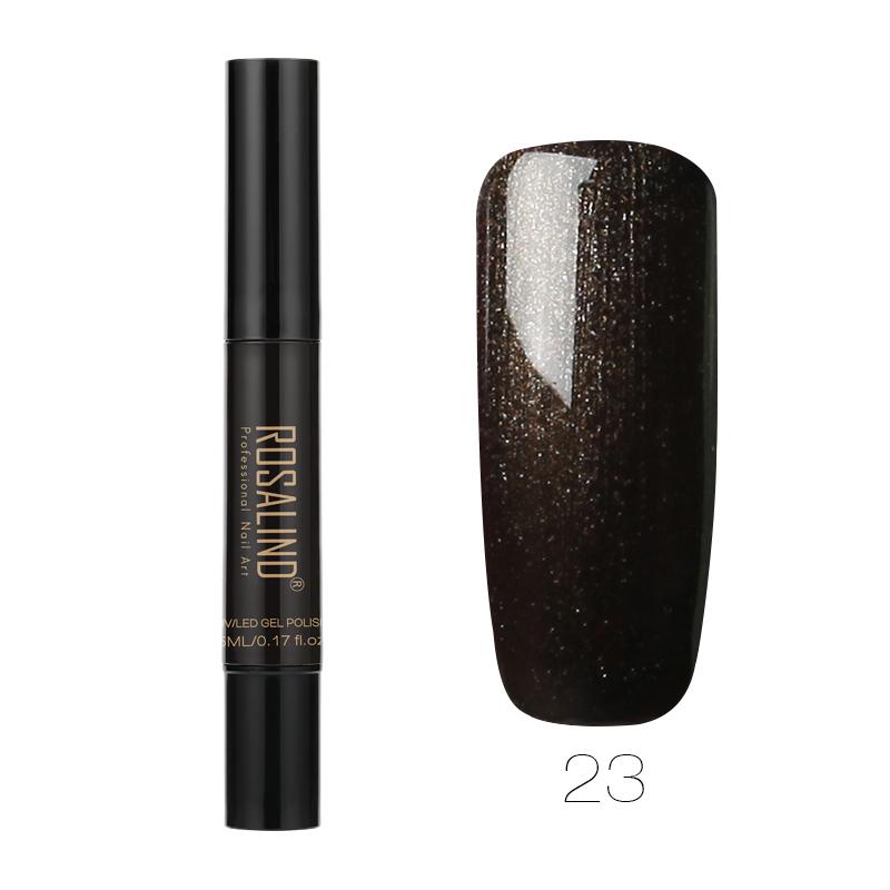 ROSALIND Гель-лак для ногтей 5 мл 01-58 Soak Off Top White Brush Pen Nails Art Полуперманентный УФ-гель