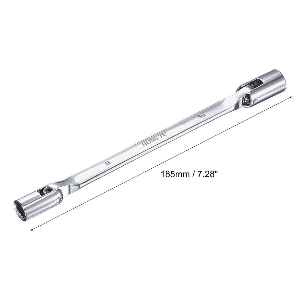 8mm × 10mm 12 Point Flexible Head Socket Wrench Shake Head Multifunctional Socket Wrench Worker