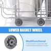 Dishwasher Lower Bottom Basket Wheels For Bosch For Neff For Siemens Dishwasher Spare Parts Lower Rollers Dishwasher Wheels
