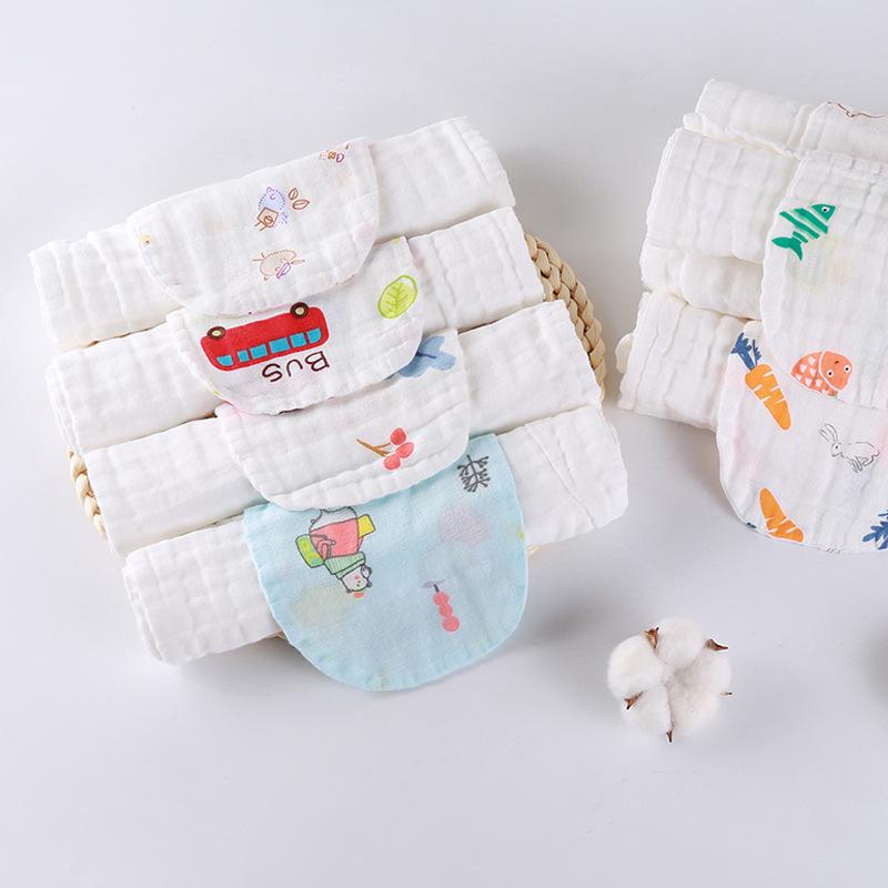 Полотенце для младенцев YX6 из хлопка, впитывающее пот, большое, дышащее, для мальчиков и девочек