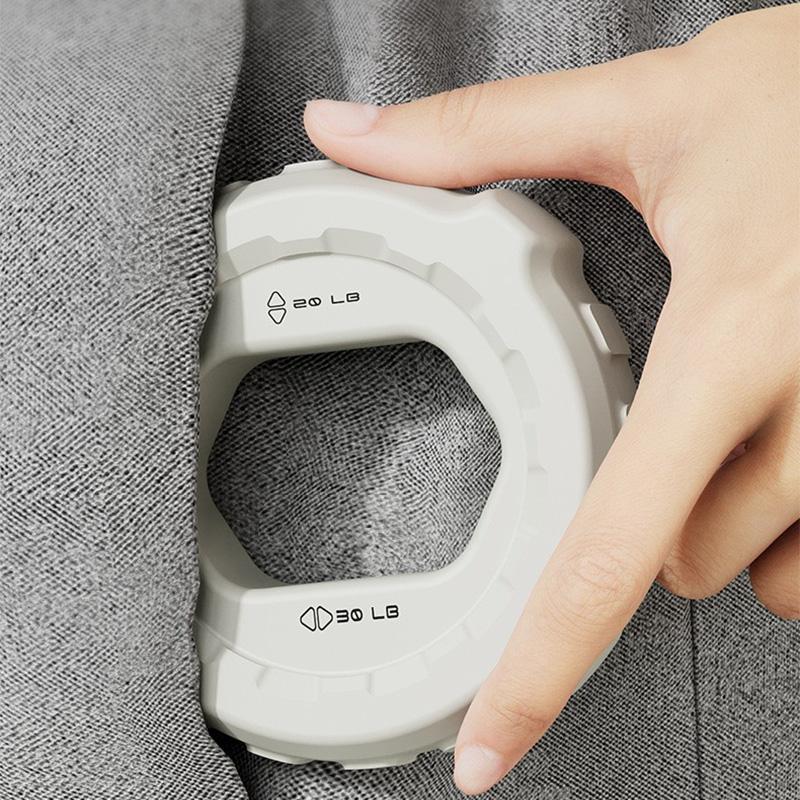 Silicone Fitness Finger Ring Hand Gripper Muscle Strengthener Wrist Finger Trainer Exercise Carpal Expander Workout Device