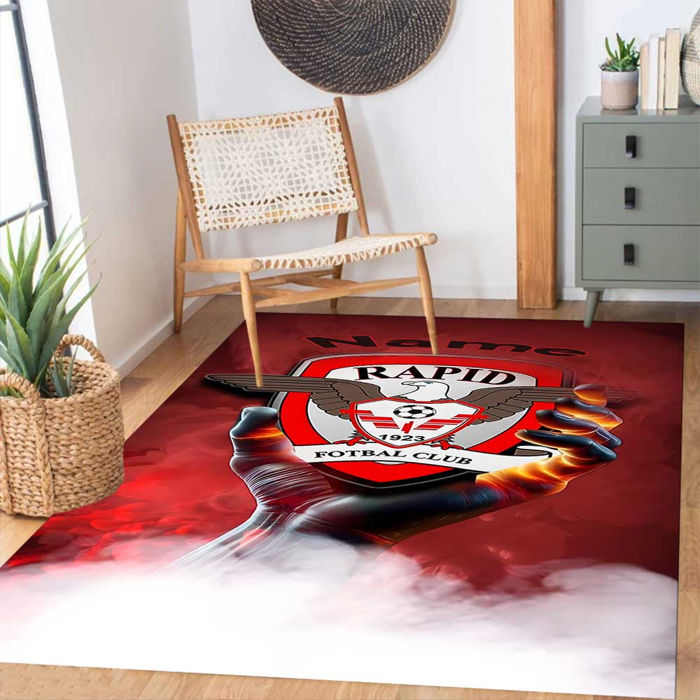 Wydad Athletic Club Customize your name rug, office chair cushion, home bedroom living room gift.