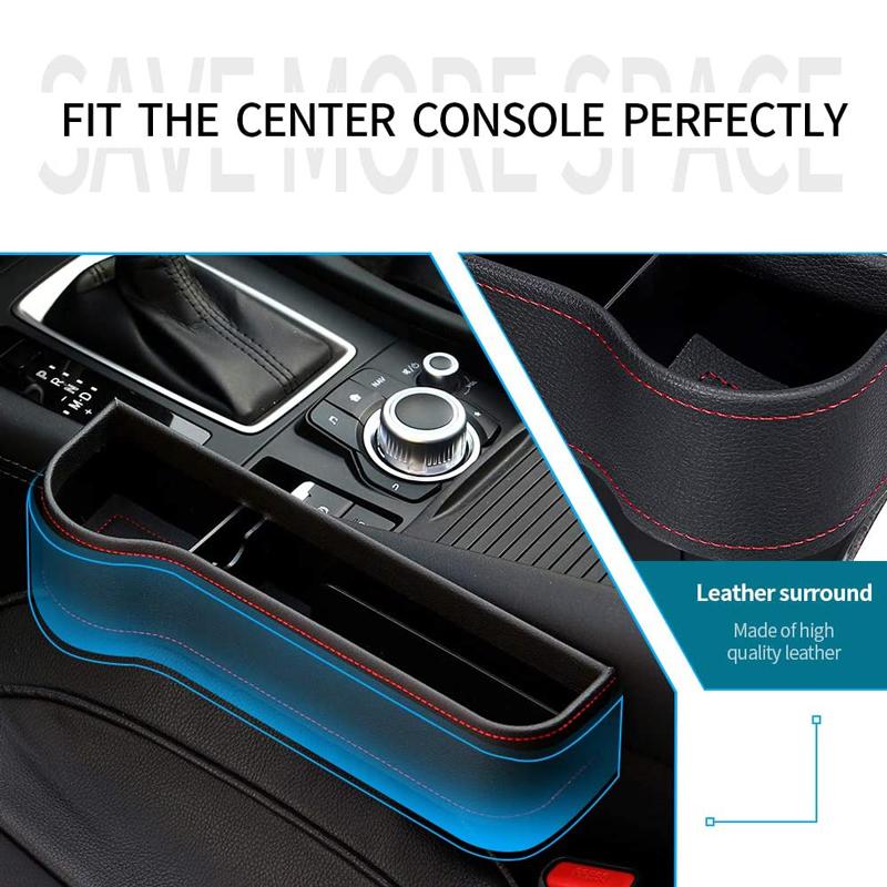 Ящик для хранения автомобильного сиденья, герметичный карманный ящик для хранения с зажимом, сумка для хранения, многофункциональная коробка, автозапчасти