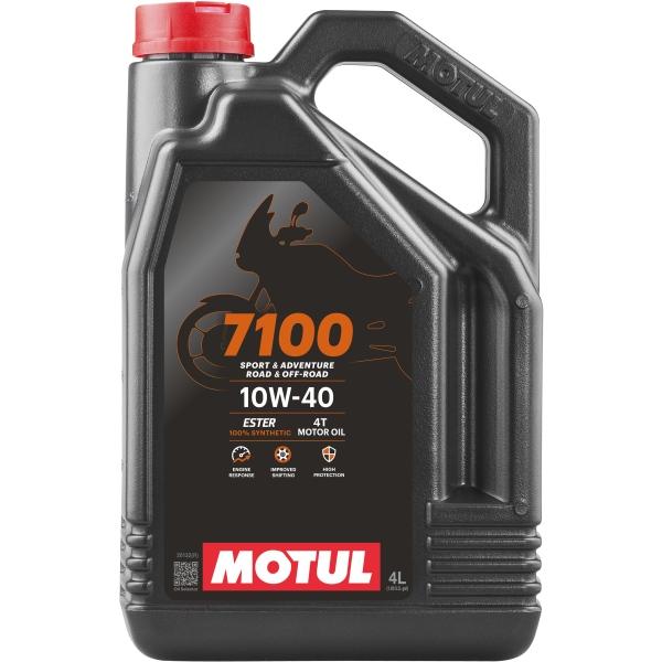 MOTUL OIL 10W40 4L 7100 MA2 4T/MOTORCYCLES