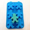 6 Gingerbread Man Silicone Ice DIY Silicone Ice Chocolate Cake Mold