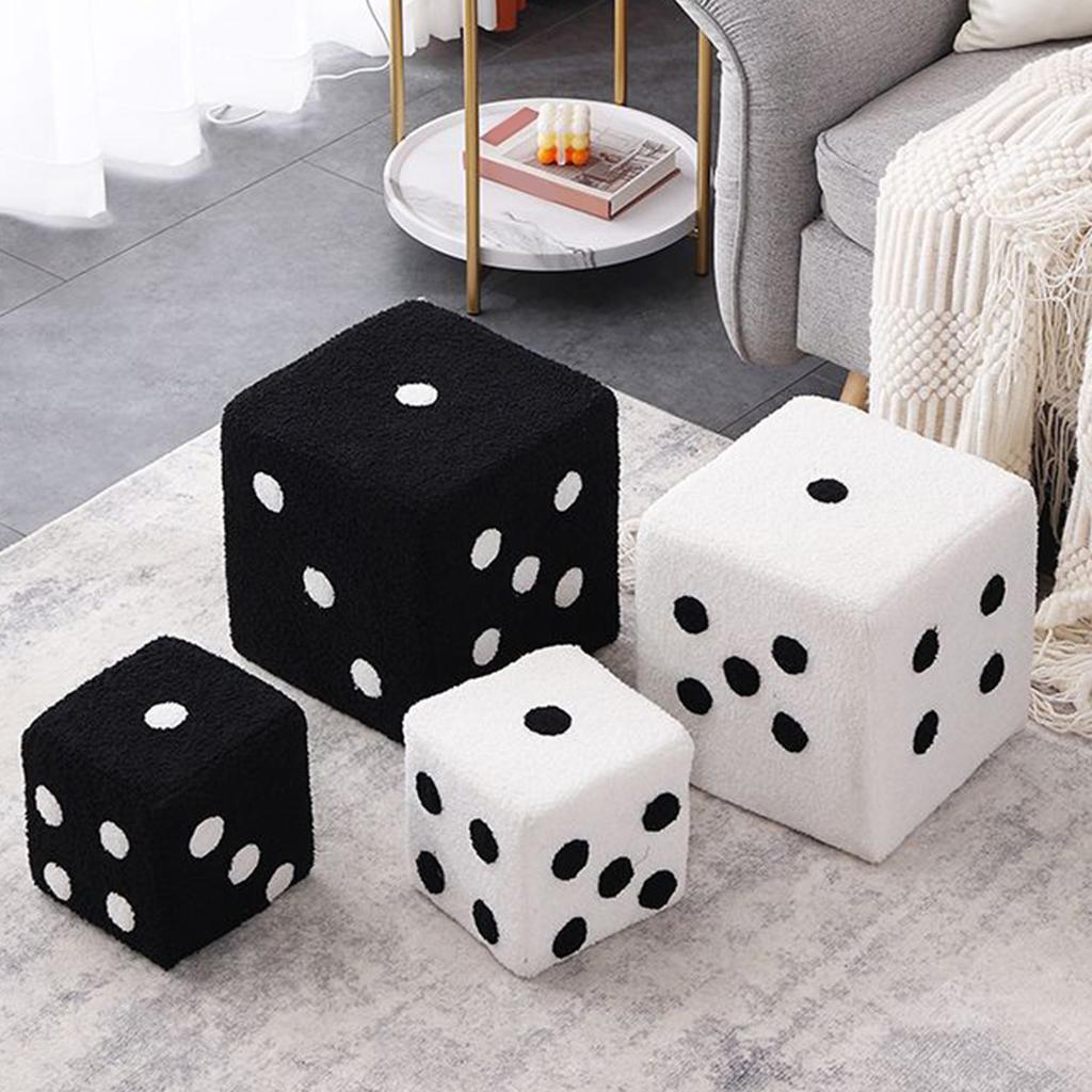 Табурет для ног, мягкий, удобный, простой, теплый, прочный, кубический, для дома, гостиной, спальни