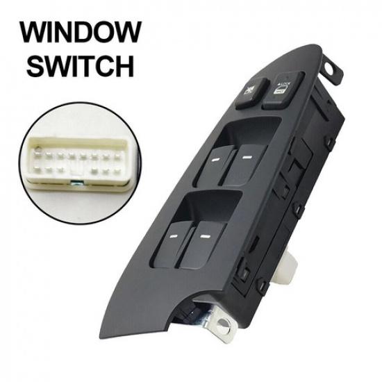 Window Switch For 2010-2013 Kia Forte Front Driver Side Black Sedan 935701M100WK