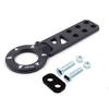 Vms Vehicle Accessories Racing Front Tow Hooks Car Aluminum Adjustable Folding Auto Trailer Ring 6 Colors For Most Honda