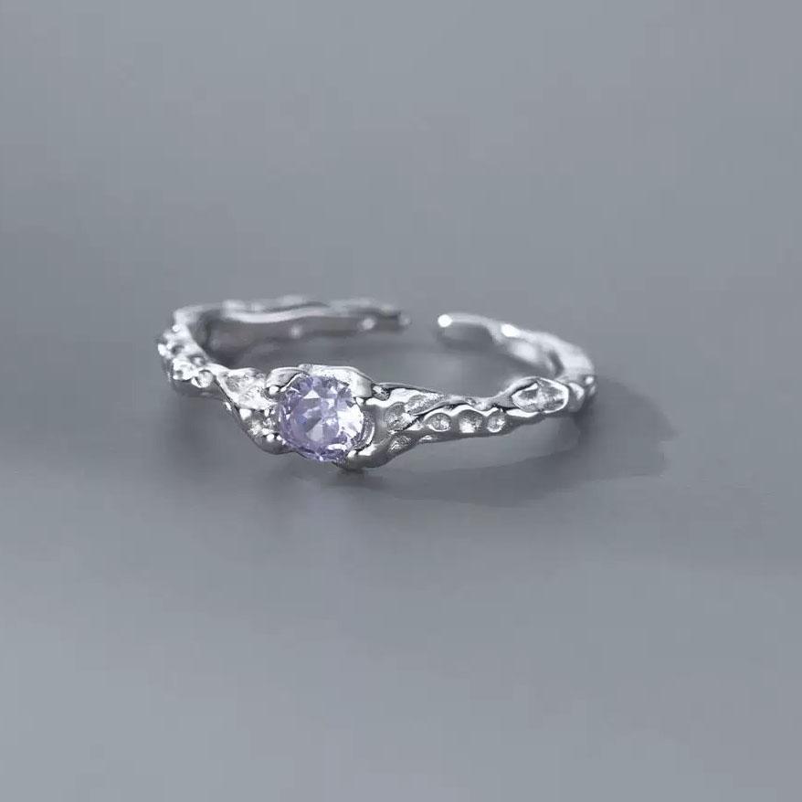 Xiaomi BF CLUB 925 Sterling Silver Ring For Women Jewelry Shinning Stars Open Vintage Handmade Ring Allergy For Party Birthday Gift