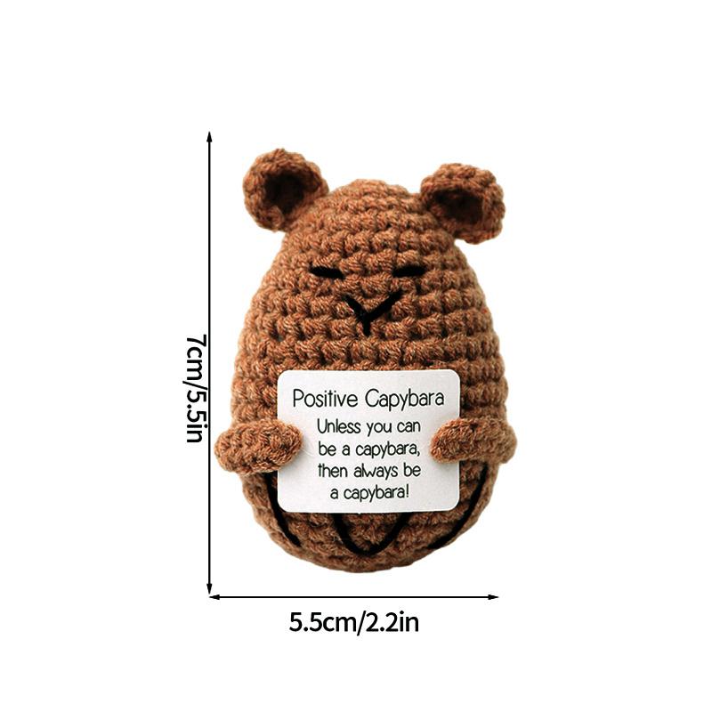 Positive Potato Ornament Desk Accessories Offices Accessories Desktop Decoration Crochet Fruits Vegetables Christmas Gift