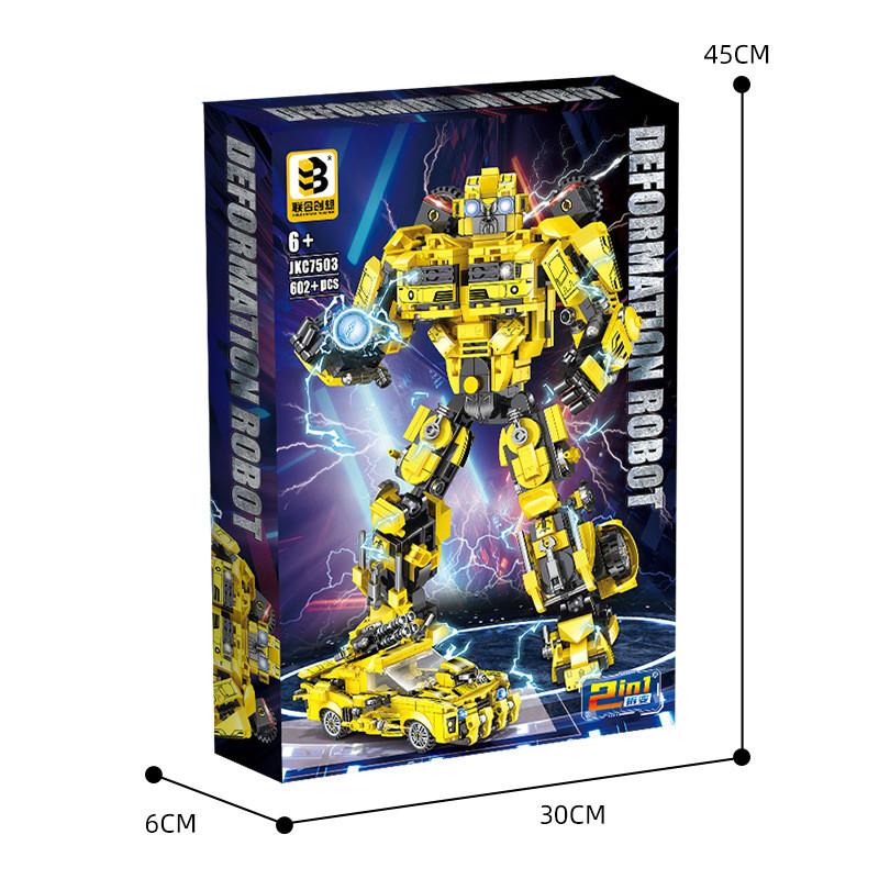 Робот-Шмель Пушечная Колесница Строительный Блок Для Сборки Для Детей DIY И Творческой Игры