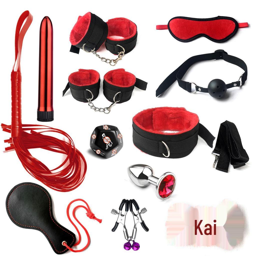 BDSM Accessory Set: Cross-Border Adult Collection with Anal Plug and Sex Toys