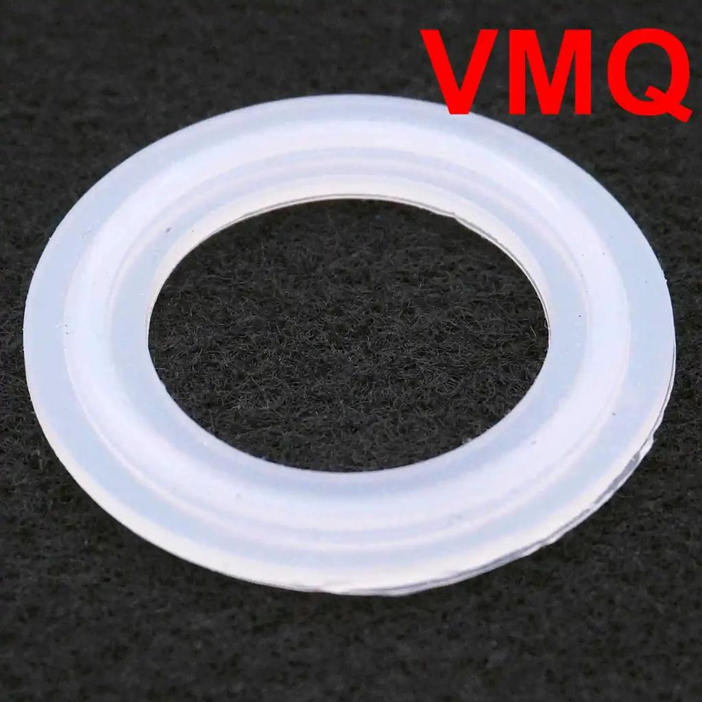 Материал VMQ PTFE EPDM FKM 1/2" 3/4" 1" 1.5" 2" 2.5" 3" 3.5" 4" - 10" Зажим Tri Clamp Санитарное Уплотнительное Кольцо Прокладка Прокладка-шайба