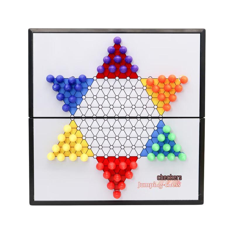 Brangdy Magnetic Foldable Checkers Game 3-Pack