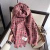 New Korean Version Scarves for Men and Women In Autumn and Winter, Checkered Couple Dual-purpose Warm and Windproof Scarf Shawl