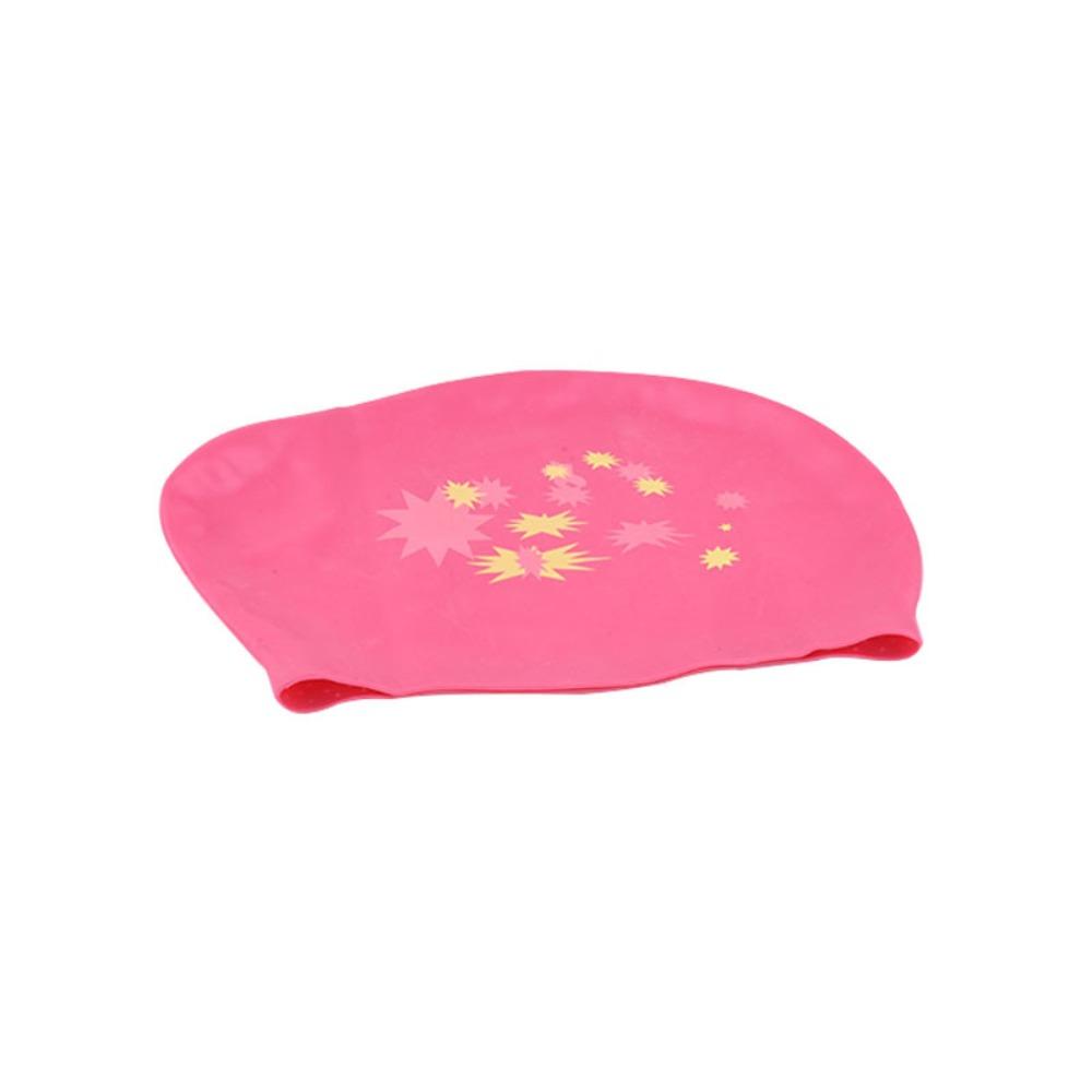 Large Size Long Hair Swimming Cap Silica Gel Swim Gear New Silicone Swimming Cap  Lady