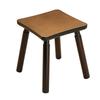 Low Step Under Step Entryway Natural Bamboo Low Stool for Changing Small Indoor Mini Stool Stool, Stool, Footstool, Desk, Footrest, Ladder, Seat,