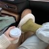 Женские тапочки из натуральной кожи и шерсти, теплые, с плоской подошвой, нескользящие, зимние ботинки из натурального меха с толстой подошвой, женские зимние сапоги
