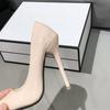 Super High Heels Shoes for Women Red Bottom Pumps Luxury Pointed Toe Wedding Shoe Sexy ladies Thin Heels Patent Leather Stiletto