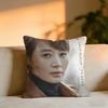 Signal Cushion Cover Cozy Velvet Throw PillowSoft Warm Cushion For Sofa  Bed