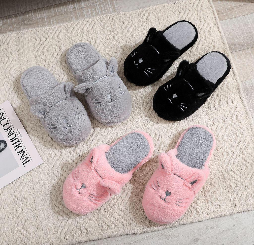 Японский стиль жаккардовые мягкие подошвы водонепроницаемые домашние хлопковые тапочки, нескользящие для деревянных полов