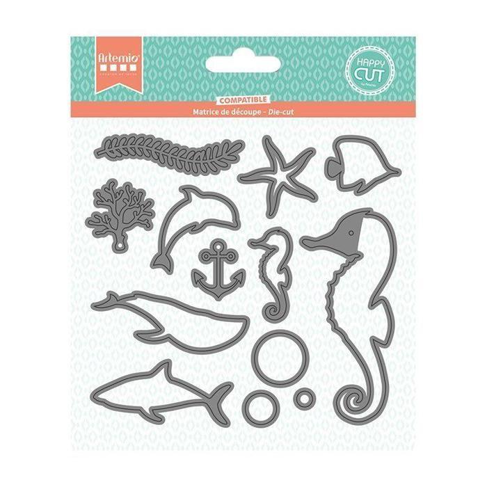 Cutting and Embossing Tool - ARTEMIO - Deep Sea - Multicolor - Adult - Unisex