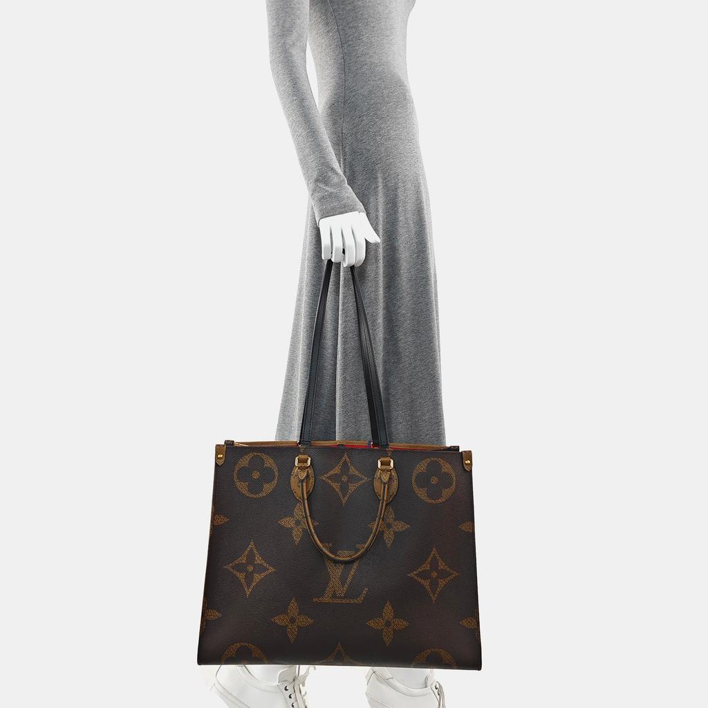 [Б/У] Louis Vuitton Onthego GM 'Коричневый канвас Monogram/Коричневый канвас Monogram Reverse' - Очень хорошее состояние #1YON1Q4