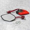 2Pcs/Set 8/10mm Motorbike Handlebar Mount Scooter Motorcycle View Rear Mirrors