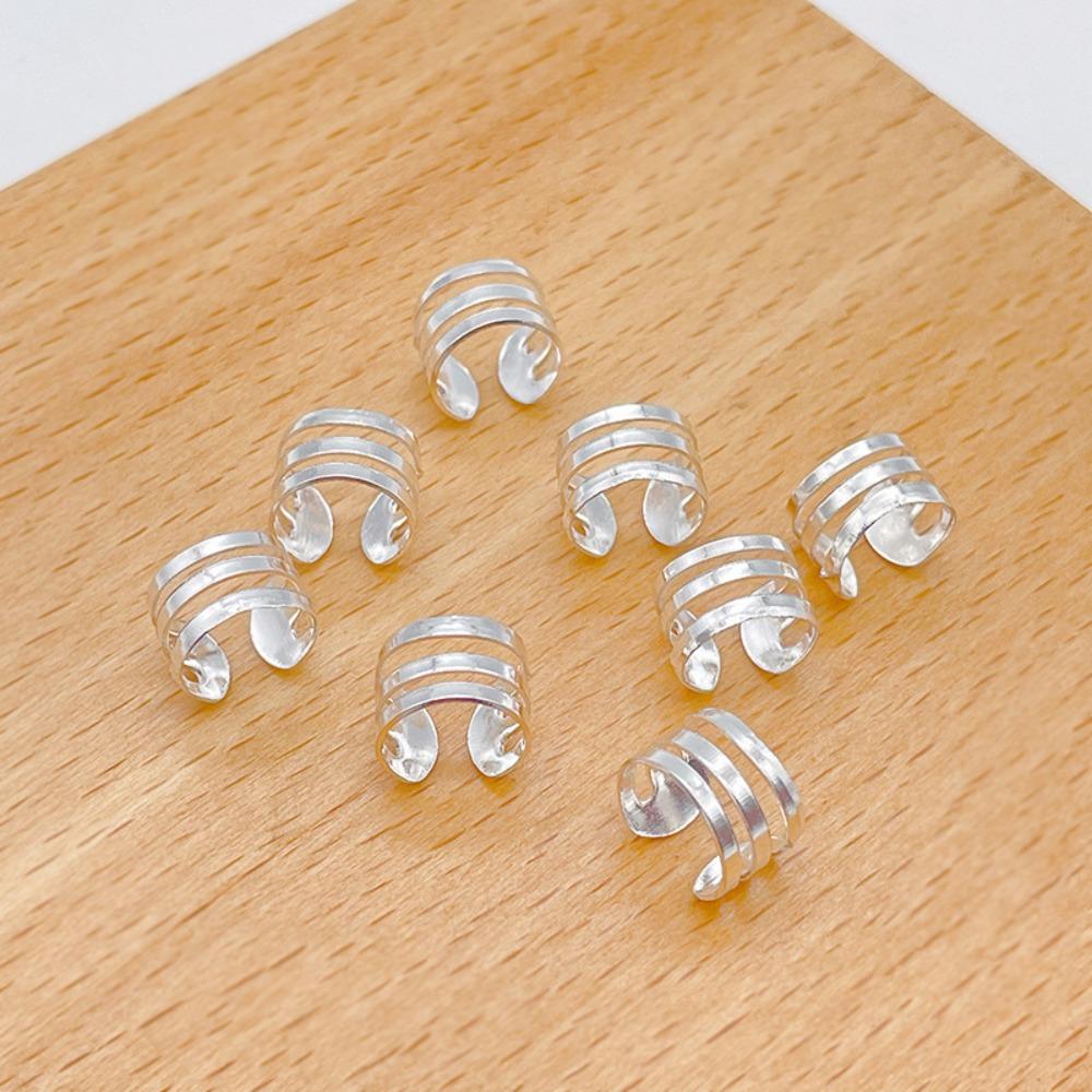 50 шт. Золотые бусины для дредов, серебряные кольца для волос, аксессуары для волос, трубочки для косичек своими руками